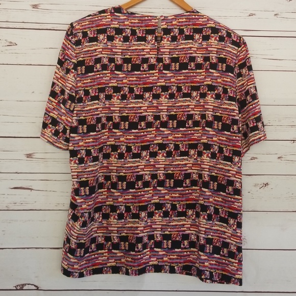 Multi-color Patterned blouse - Picture 4 of 4